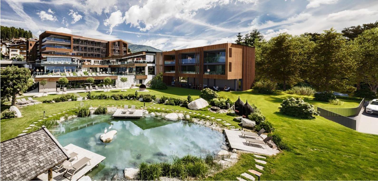Hotel Sonnenberg Panorama Dolomites Wellbeing à Maranza Extérieur photo